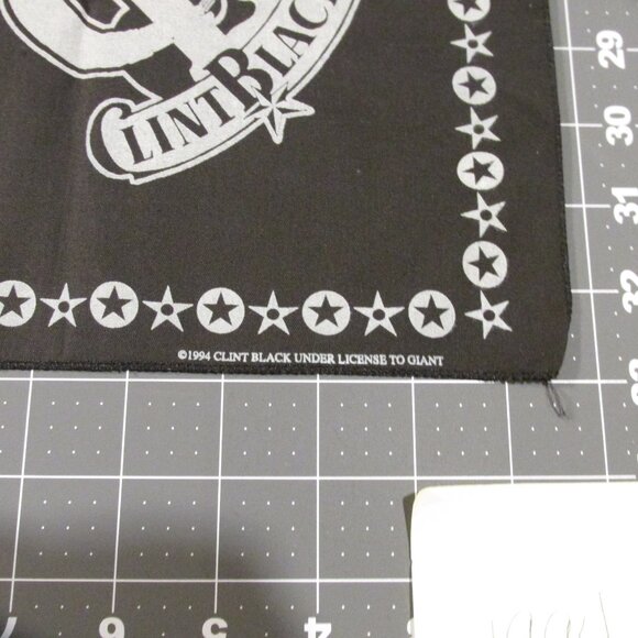 Vintage: 1995 Clint Black Concert Bandana - Picture 3 of 6